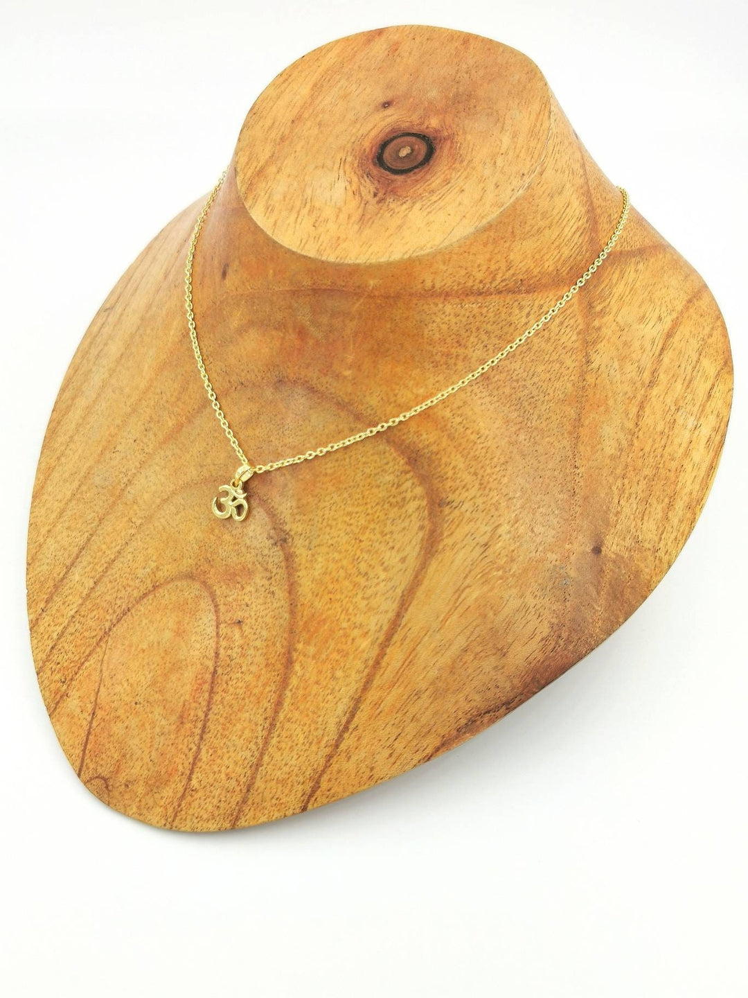 Tiny Om Charm— 18k Gold Plated