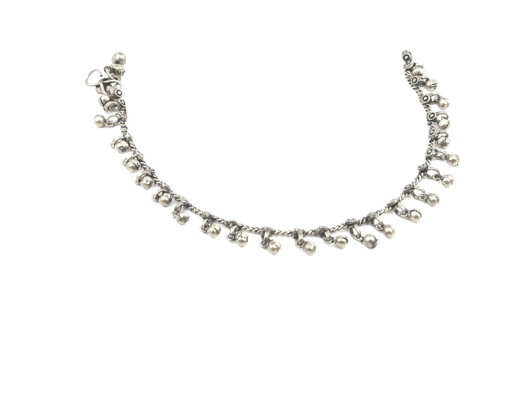 Brass Anklet with Bells