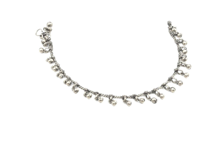 Brass Anklet with Bells