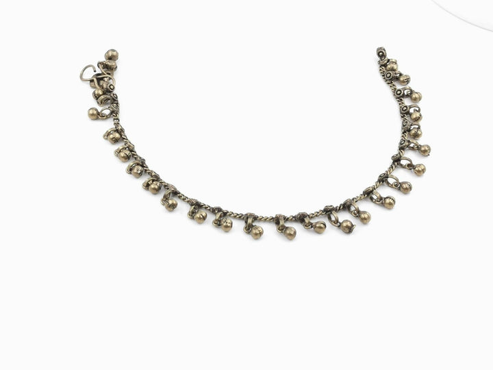 Brass Anklet with Bells
