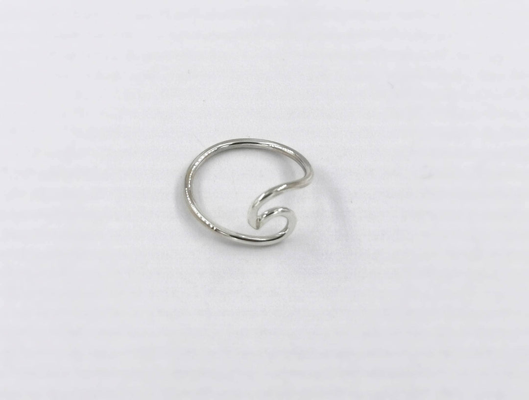Classic Wave Ring 925 Silver