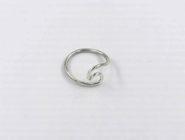 Classic Wave Ring 925 Silver