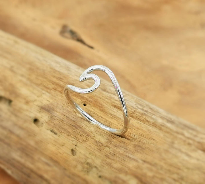 Classic Wave Ring 925 Silver