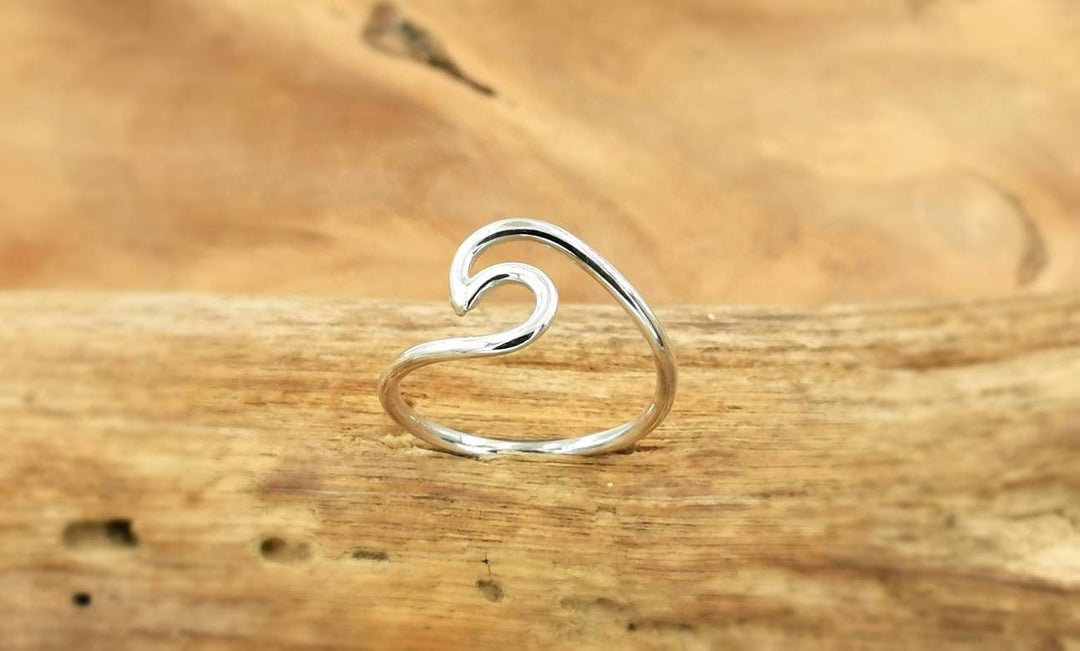 Classic Wave Ring 925 Silver