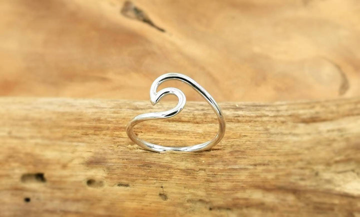 Classic Wave Ring 925 Silver