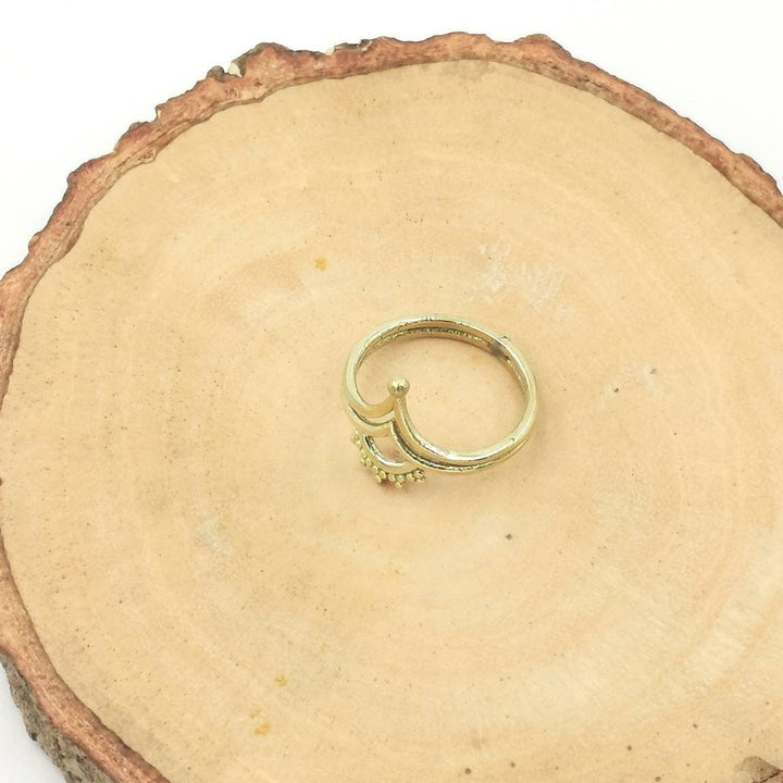 Boho Princess Ring - Brass
