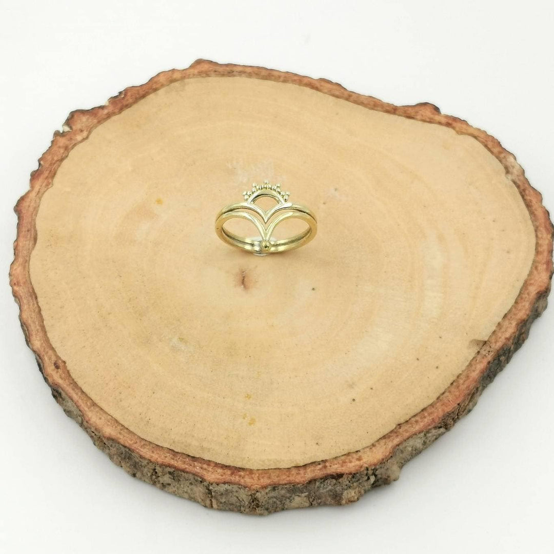 Boho Princess Ring - Brass