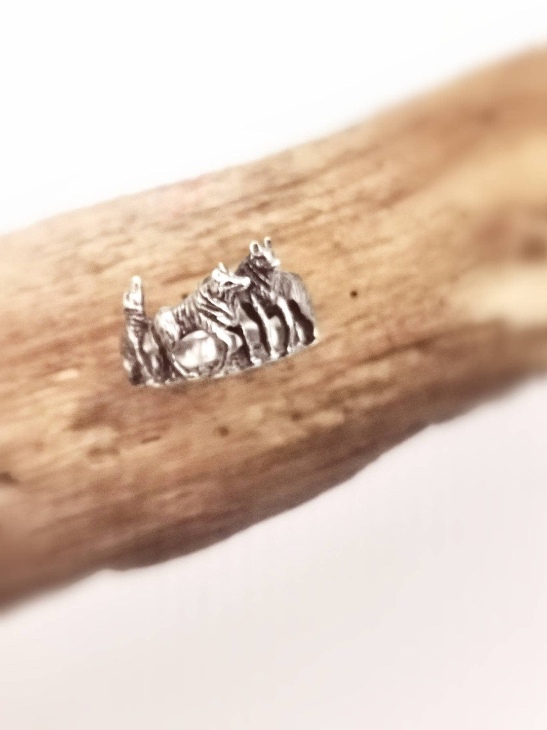 Wolf Pack Ring — 925 Silver
