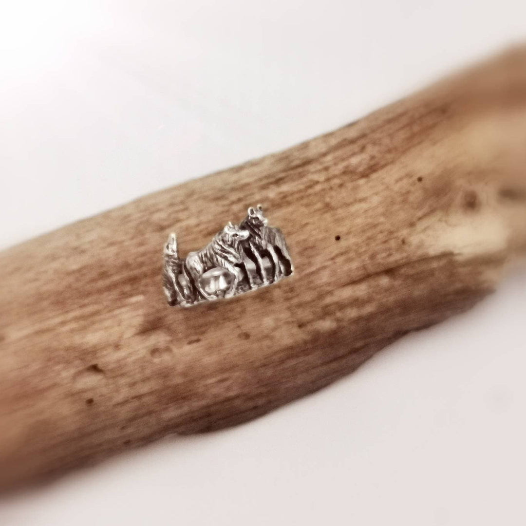 Wolf Pack Ring — 925 Silver