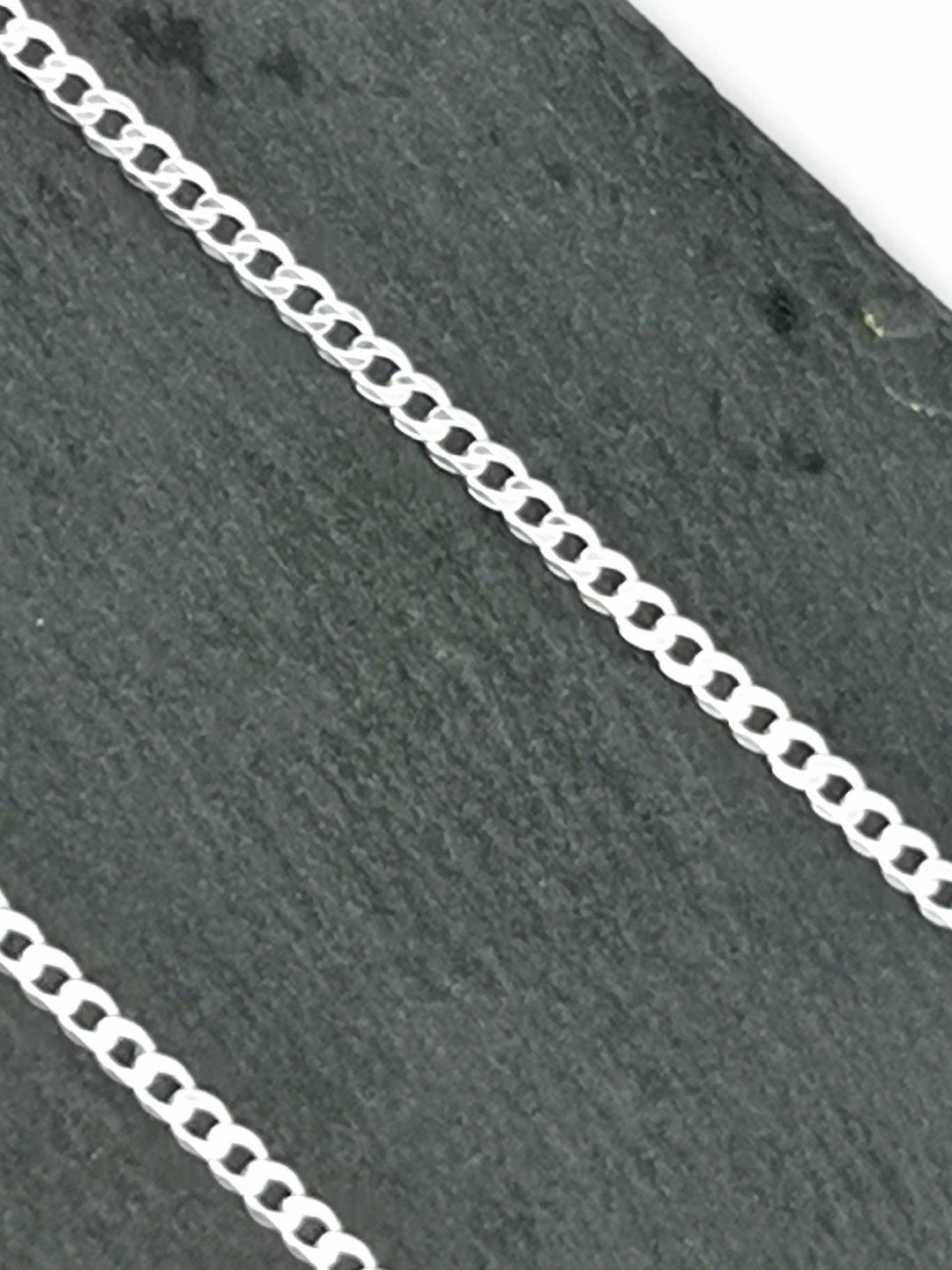 Sterling Silver Curb Chain 925 Silver (4mm)