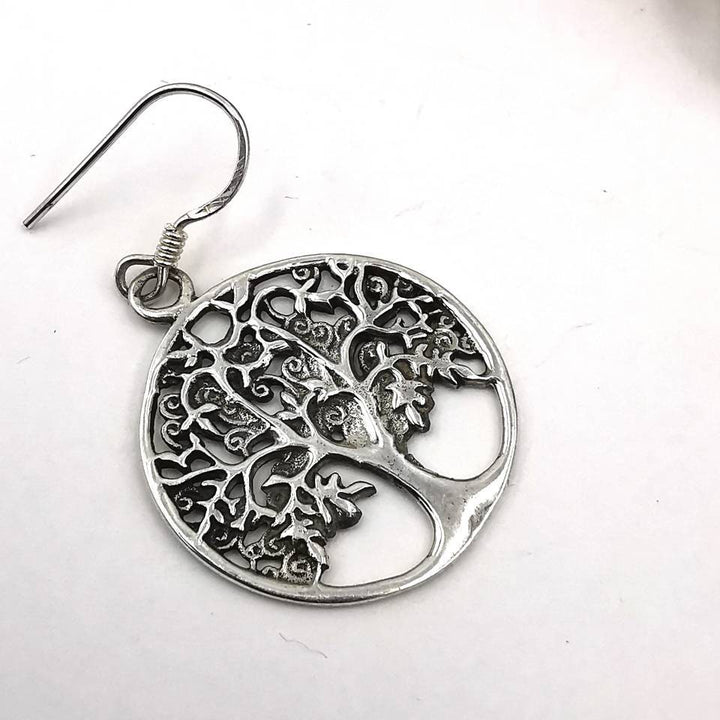 Tree of Life Earrings — 925 Silver