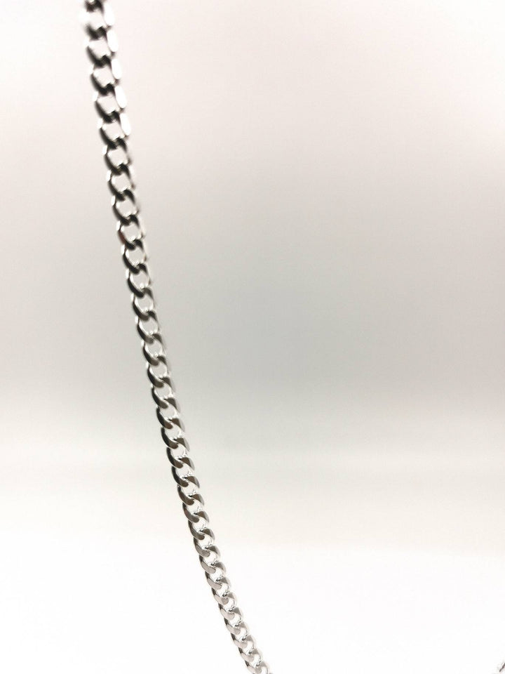 Sterling Silver Curb Chain 925 Silver (4mm)
