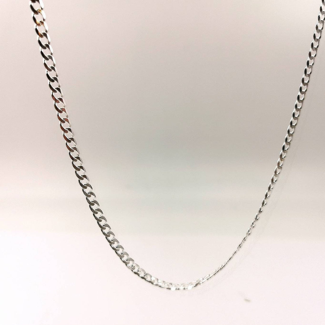 Sterling Silver Curb Chain 925 Silver (4mm)