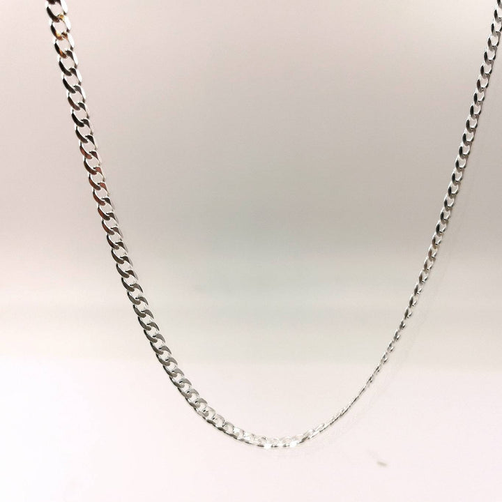 Sterling Silver Curb Chain 925 Silver (4mm)