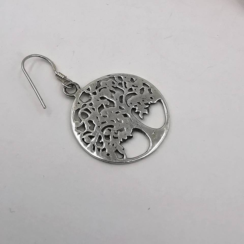 Tree of Life Earrings — 925 Silver
