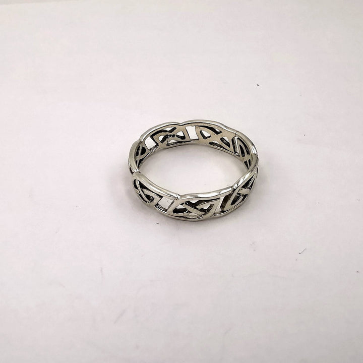 Celtic Pattern Ring — 925 Silver