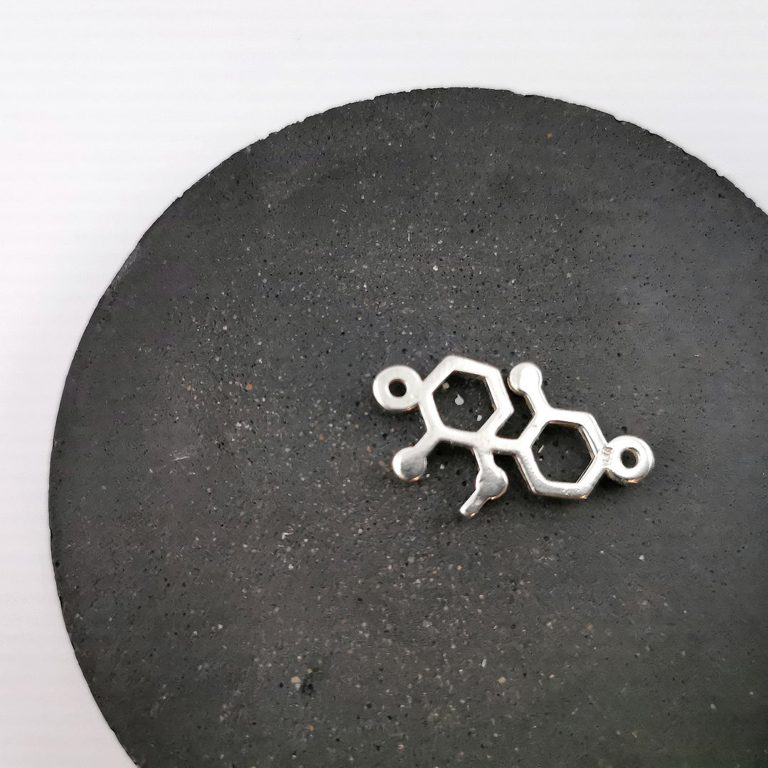 Ketamine Molecule Necklace — 925 Silver