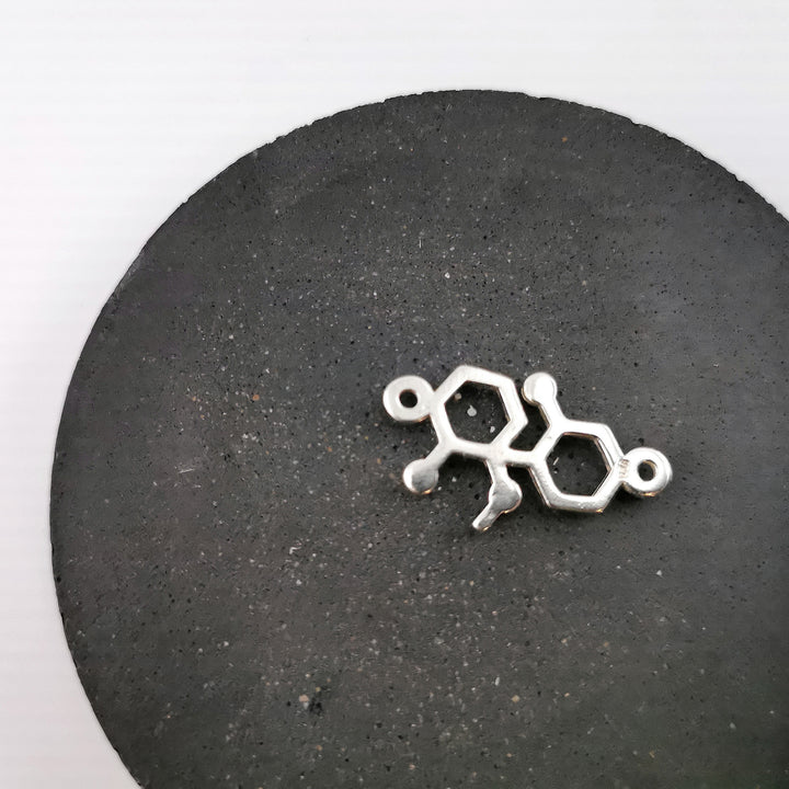 Ketamine Molecule Necklace — 925 Silver