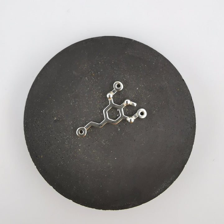 Mescaline Molecule Necklace — 925 Silver