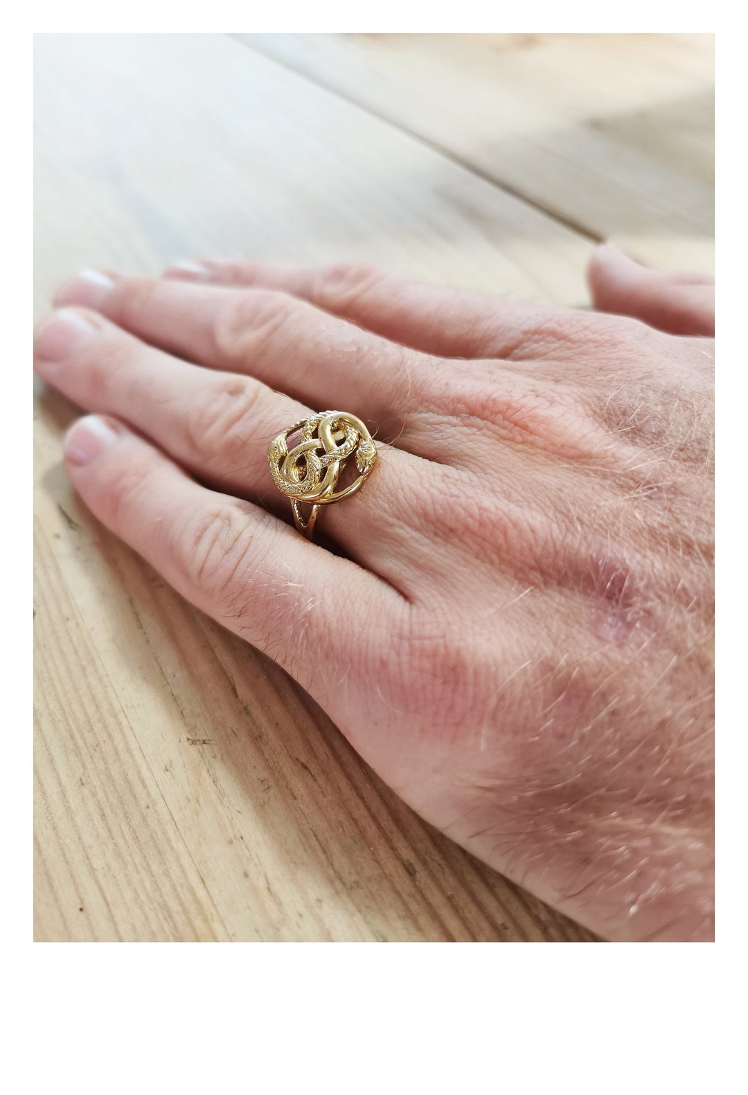 Auryn Ring — Brass
