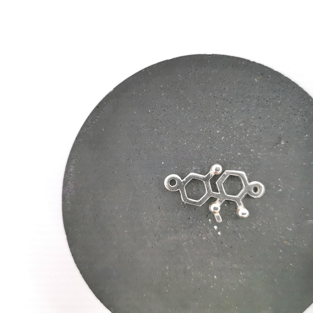 Ketamine Molecule Necklace — 925 Silver