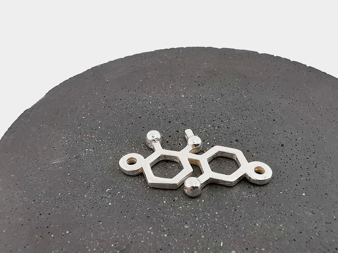 Ketamine Molecule Necklace — 925 Silver