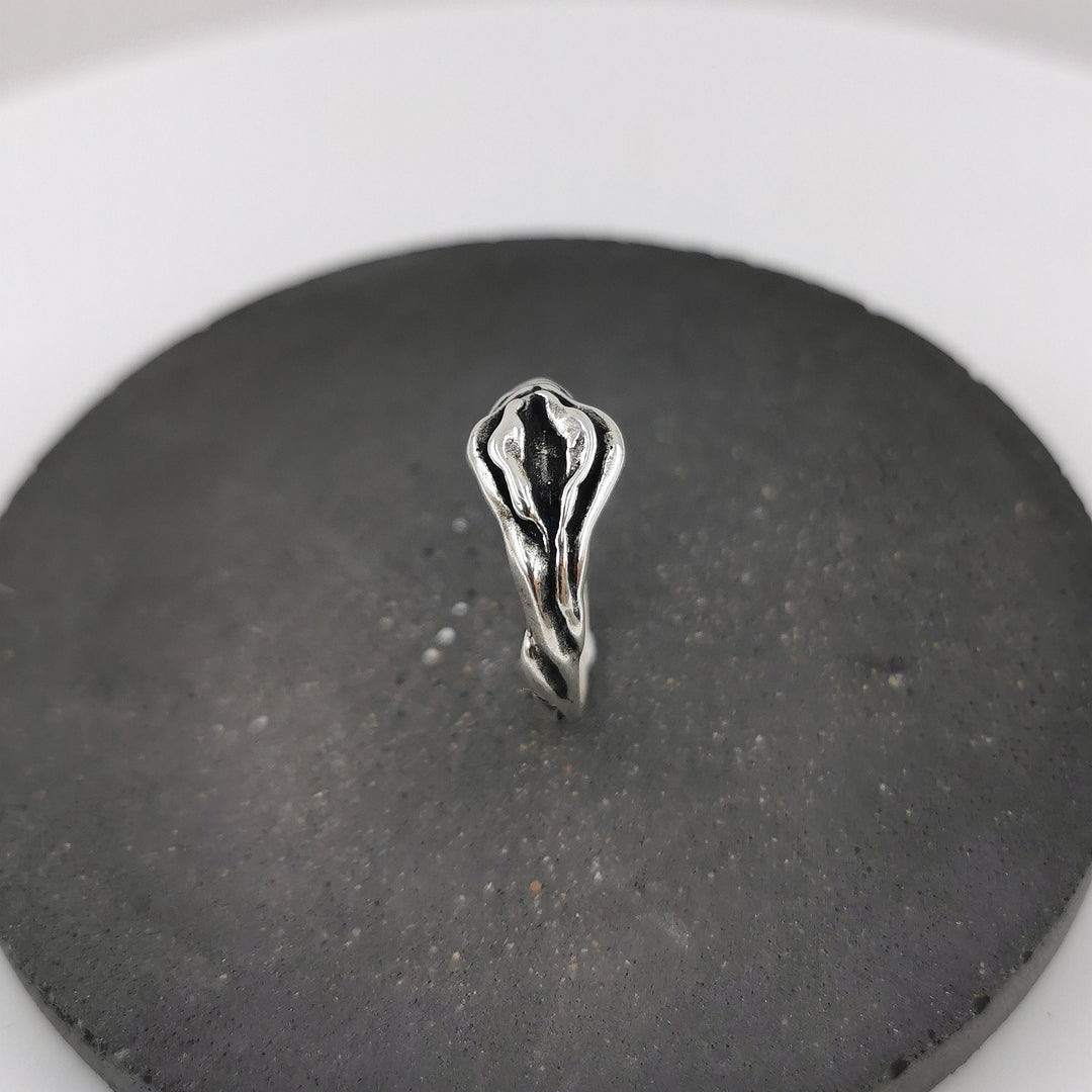 Vulva Ring, Gold Yoni Ring — Brass