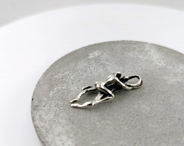 Tantra Pendant, Kamasutra Pendant Cowgirl — 925 Silver