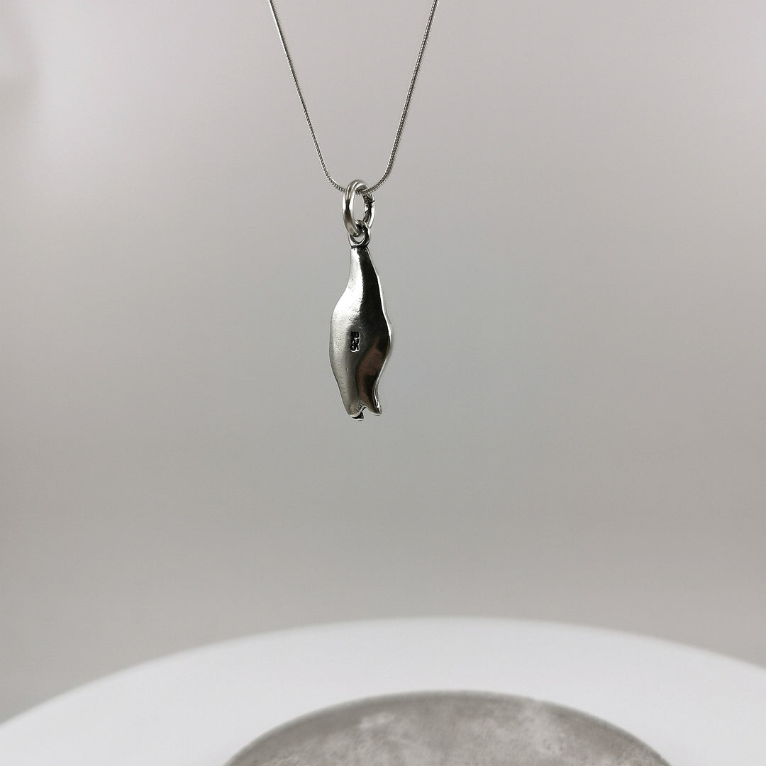 Vulva Charm Necklace — 925 Silver