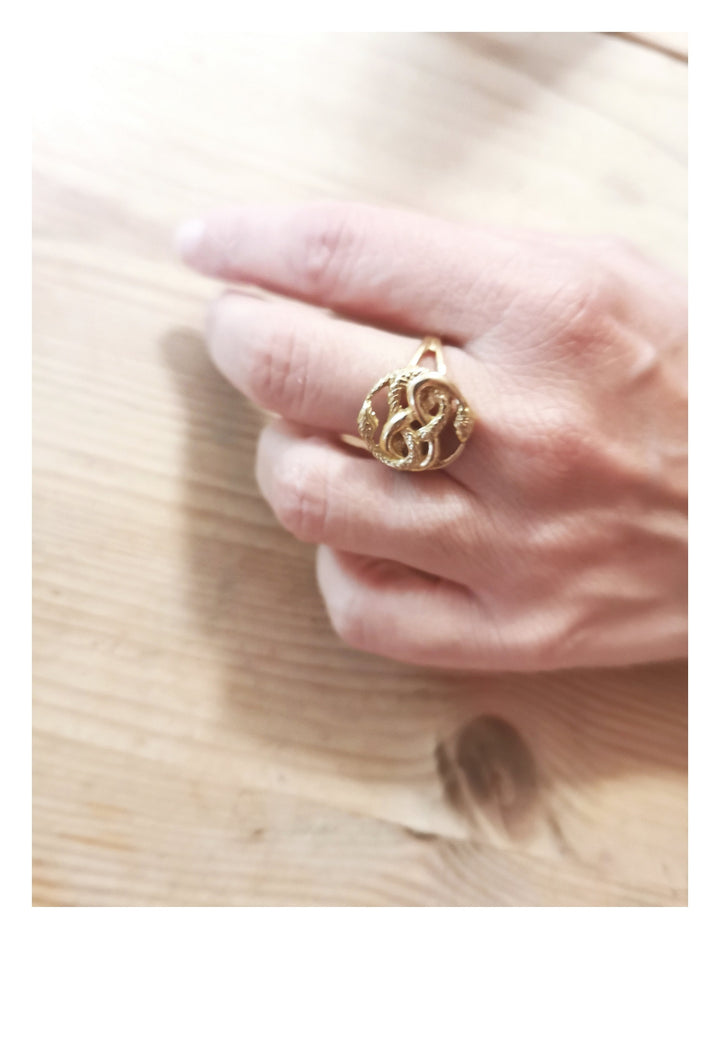 Auryn Ring — Brass