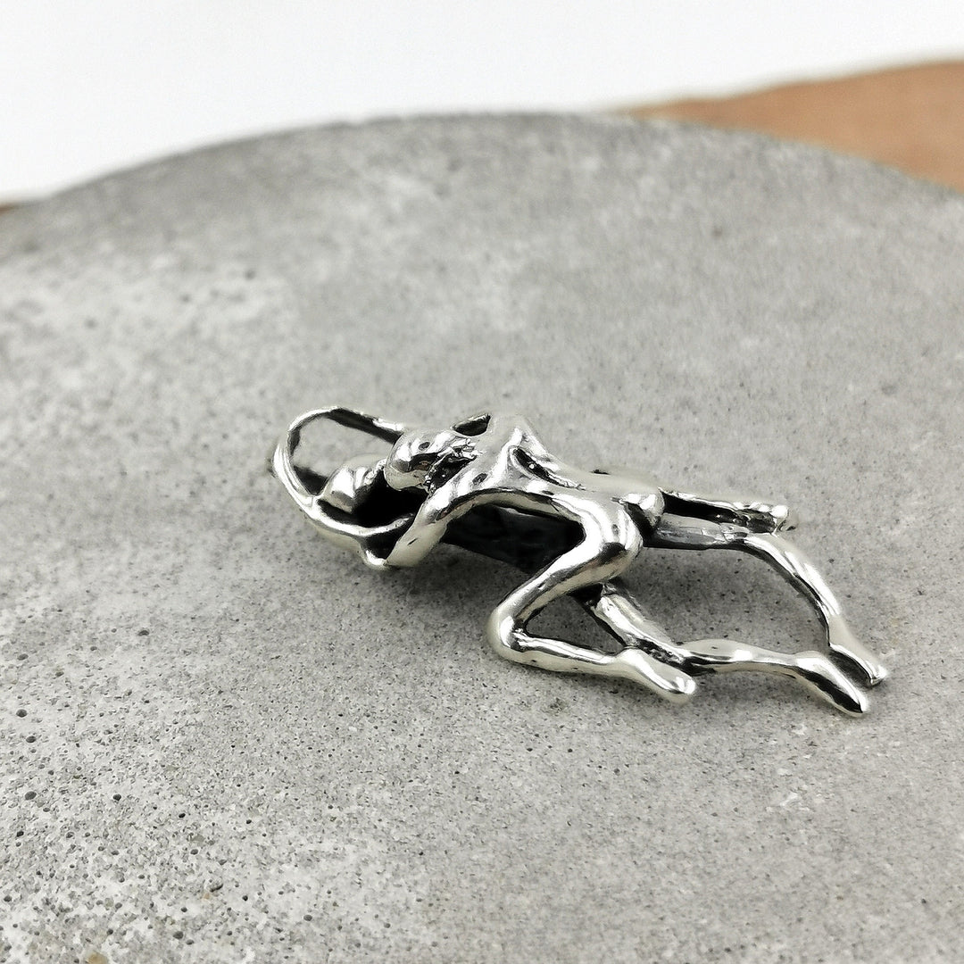 Tantra Pendant, Kamasutra Pendant Cowgirl — 925 Silver
