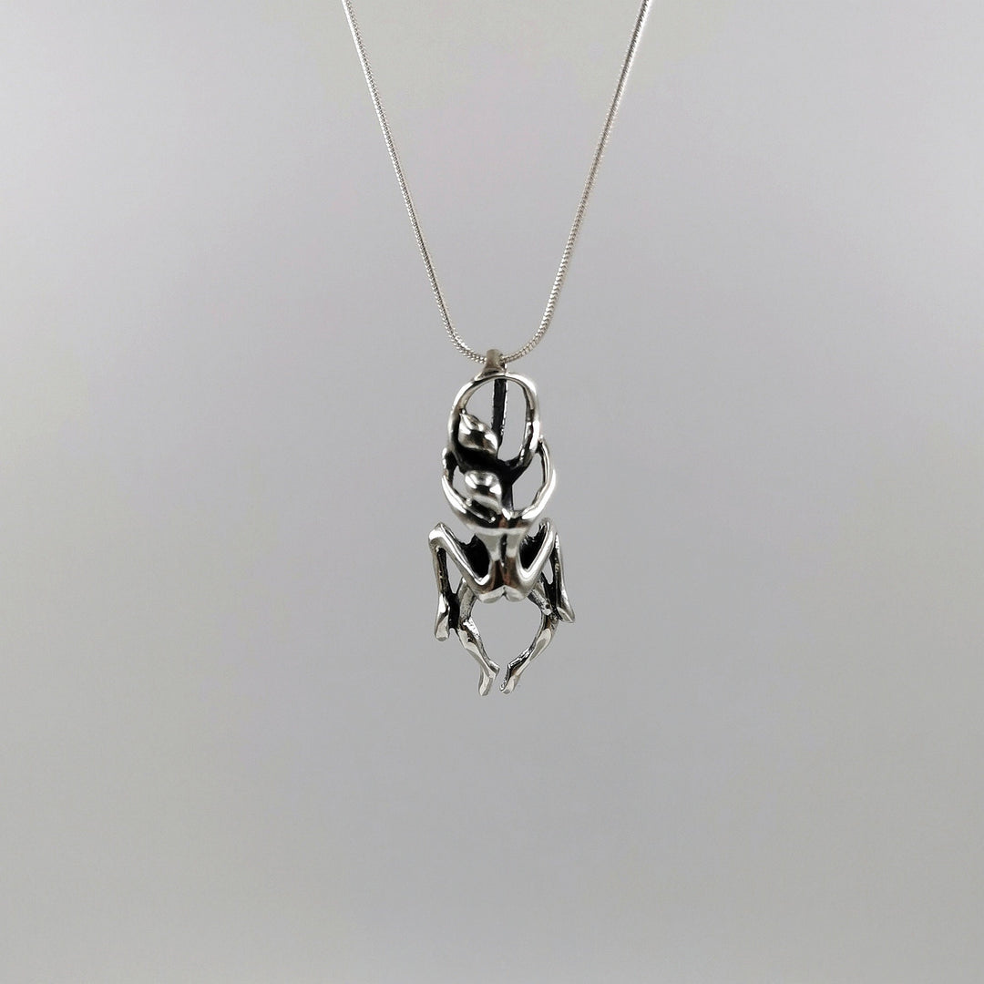 Tantra Pendant, Kamasutra Pendant Cowgirl — 925 Silver