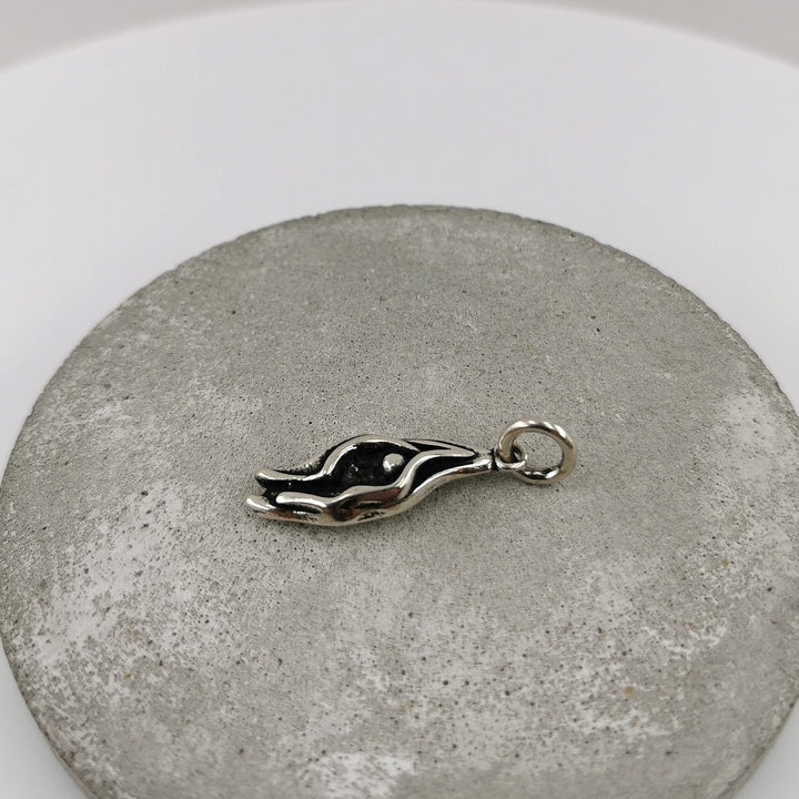 Vulva Charm Necklace — 925 Silver
