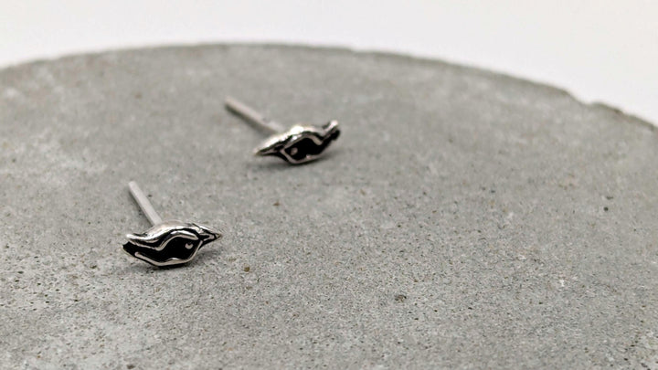 Tiny Vulva Stud Earrings, Yoni earrings — 925 Silver