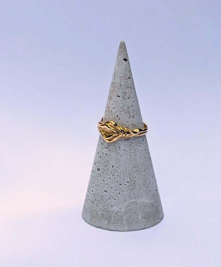 Vulva Ring GOLD plated — 18k Gold Plated