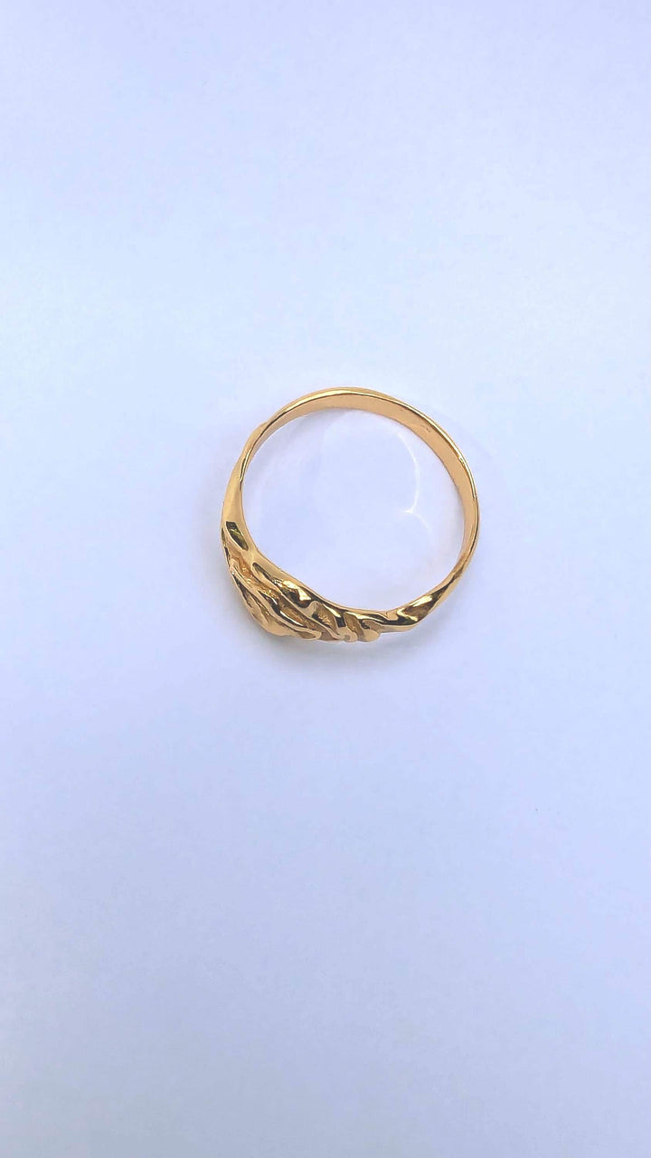 Vulva Ring GOLD plated — 18k Gold Plated