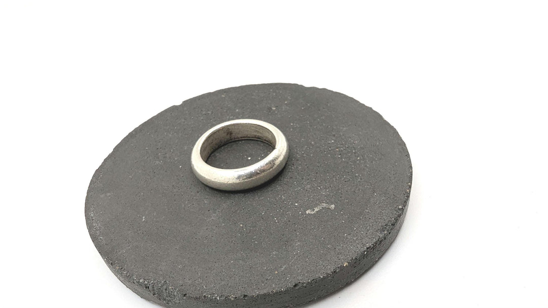 Heavy Unisex Solid 925 Silver Ring