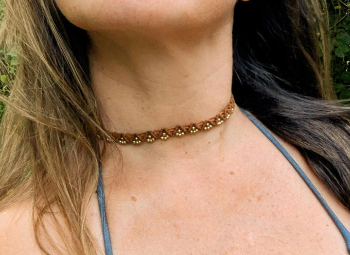 Handmade Macramé Choker