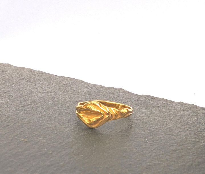 Vulva Ring GOLD plated — 18k Gold Plated