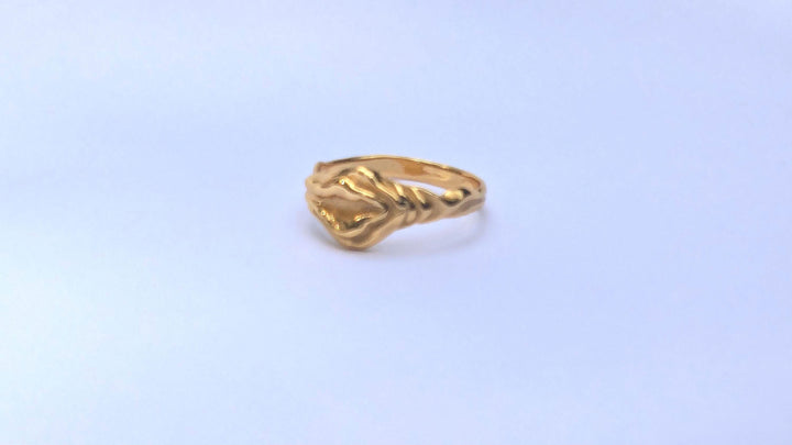 Vulva Ring GOLD plated — 18k Gold Plated