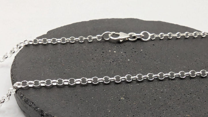 Rolo Chain Necklace - 925 Silver
