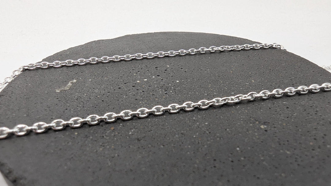 Cable Chain Necklace 925 Silver