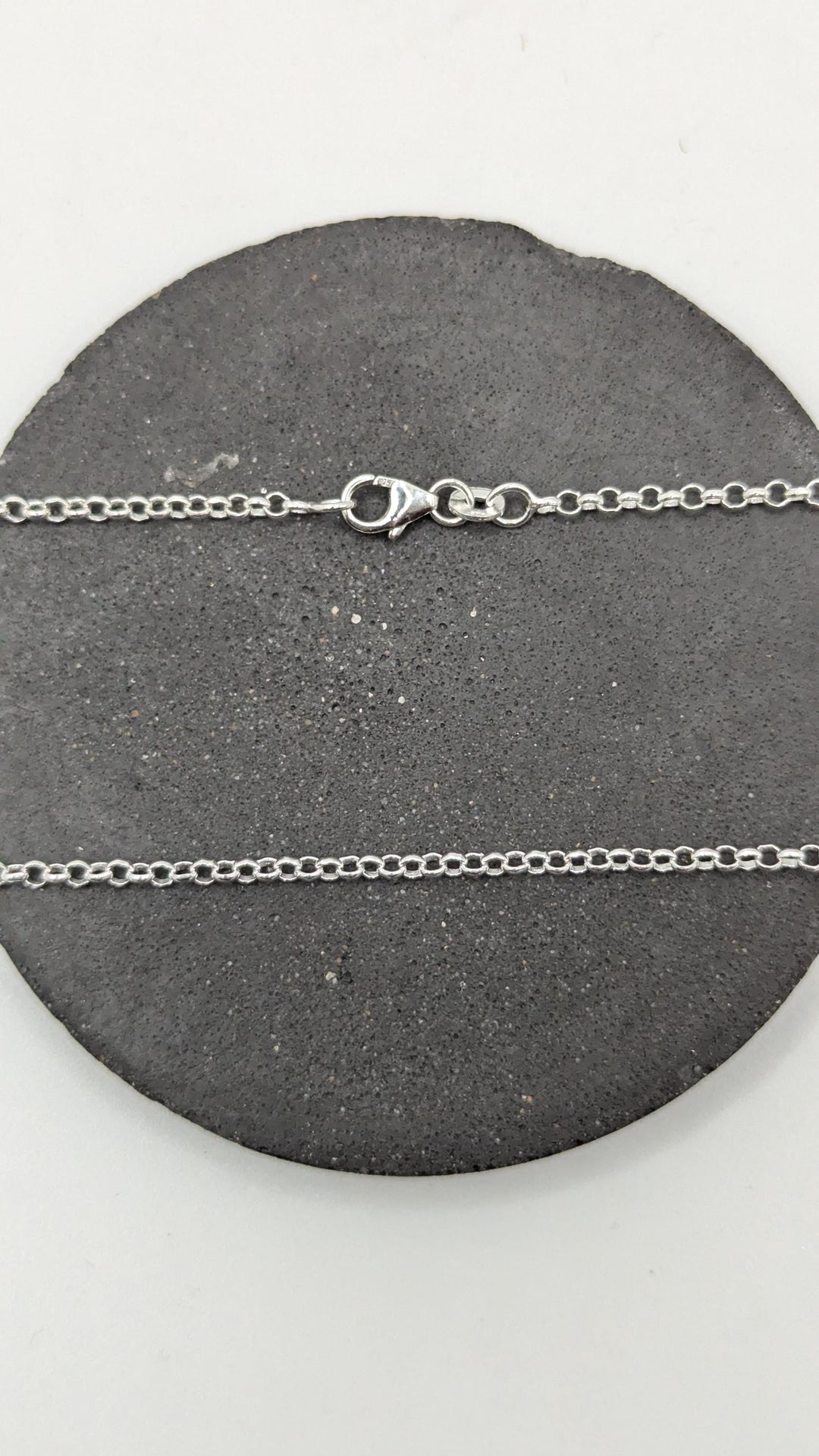 Rolo Chain Necklace - 925 Silver