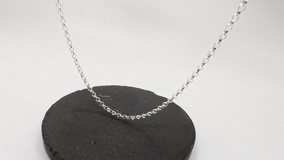 Rolo Chain Necklace - 925 Silver