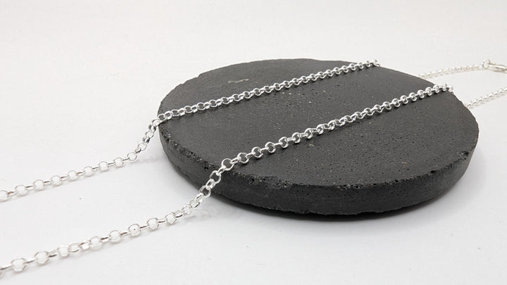 Rolo Chain Necklace - 925 Silver