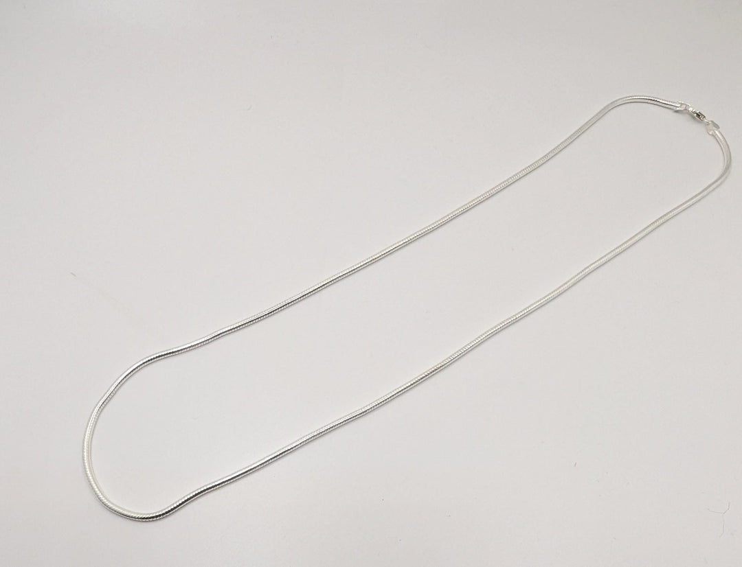 Thick Snake Chain Necklace - 925 Silver