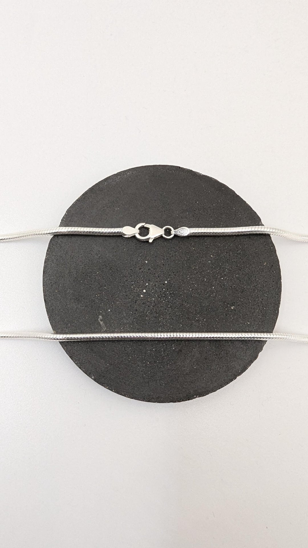 Thick Snake Chain Necklace - 925 Silver