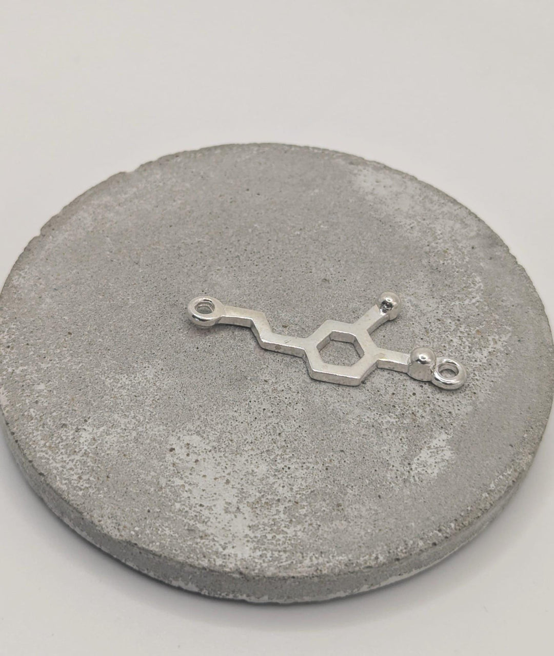 Dopamine Molecule Necklace — 925 Silver