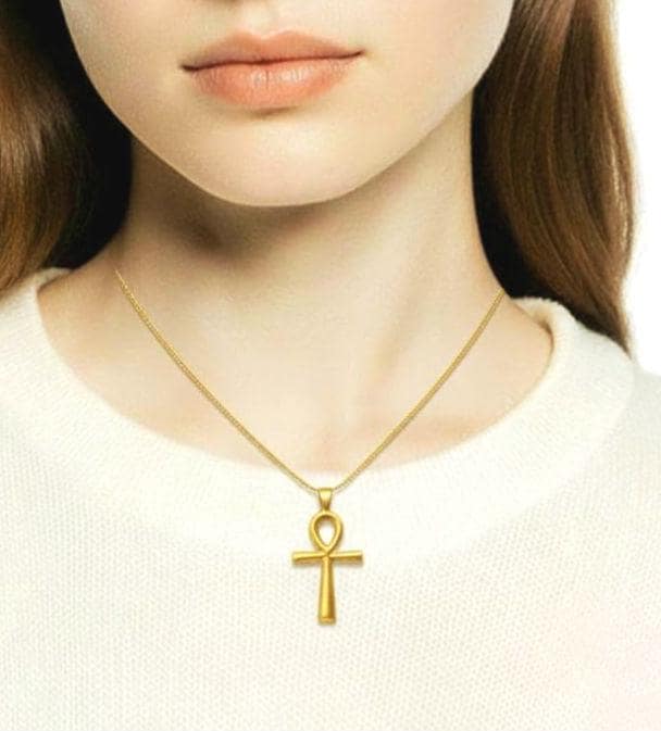 Ankh Pendant — 18k Gold Plated