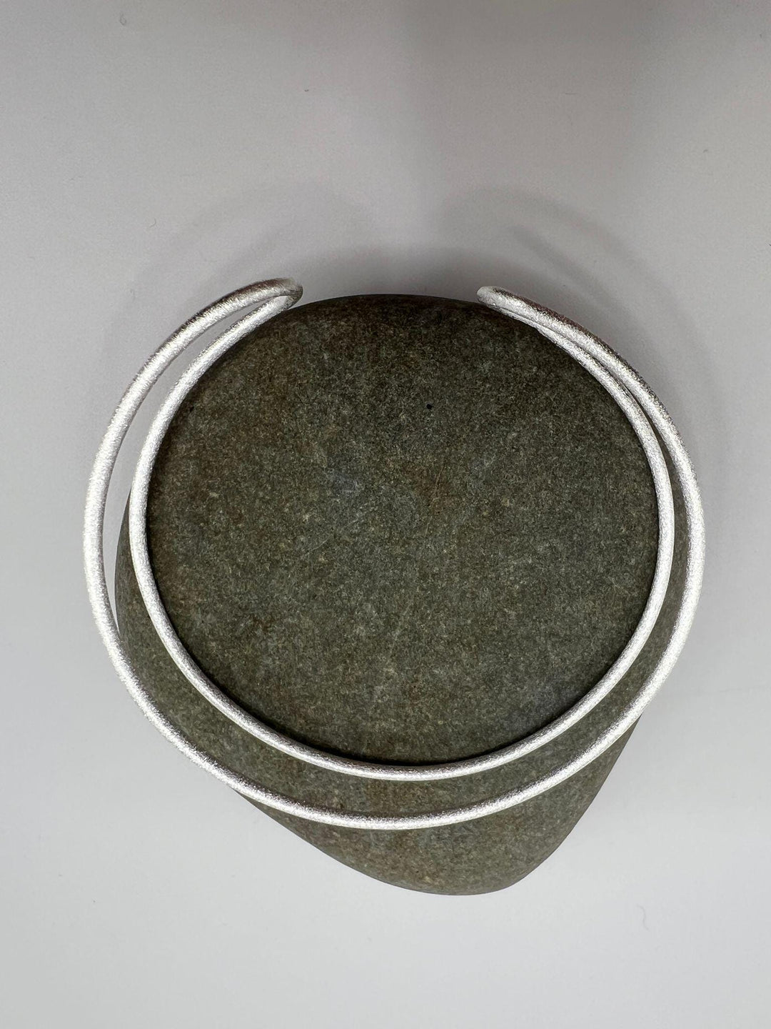 Matte 925 Silver Minimalist Bracelet